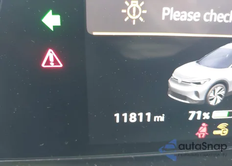 2025 Volkswagen Id.4 Pro из США, поврежденный, VIN 1V2CRPE86SC006749